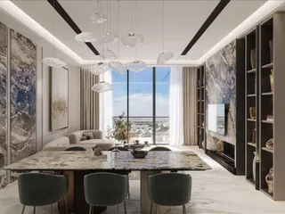 Новый комплекс апартаментов с собственными бассейнами Barari Heights со спа-зонами и детскими площадками рядом со школой, Majan, Дубай, ОАЭ