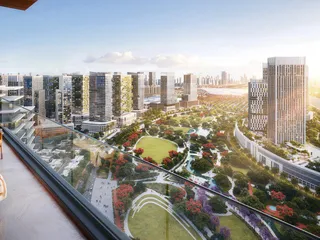 Новый крупный жилой комплекс Milan с бассейнами, садами и панорамными видами в престижном районе, Wadi Al Safa 4, Дубай, ОАЭ