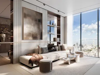 Пентхаусы в новом жилом комплексе Voxa с бассейнами, садом и мини-гольфом, JVT, Дубай, ОАЭ