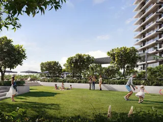 Таунхаусы с террасами на крыше в новой резиденции Altan с инфинити-бассейном, в престижном районе Green Gate District, Дубай, ОАЭ