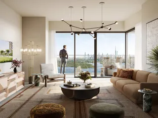 Таунхаусы с террасами на крыше в новой резиденции Altan с инфинити-бассейном, в престижном районе Green Gate District, Дубай, ОАЭ