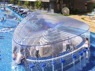 Брендированный жилой комплекс Chelsea Residences с пляжным клубом и мариной в Дубай Маритайм Сити, ОАЭ