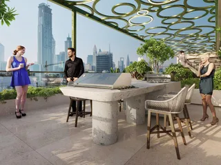 Современный жилой комплекс Olivia Gardens с хорошим спектром удобств в районе Джумейра Гарден Сити, Дубай, ОАЭ