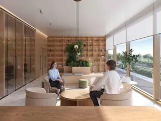 Новая резиденция South Square с бассейнами, оздоровительным центром и коворкингом, Dubai South, Дубай, ОАЭ