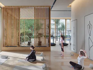 Новая резиденция South Square с бассейнами, оздоровительным центром и коворкингом, Dubai South, Дубай, ОАЭ