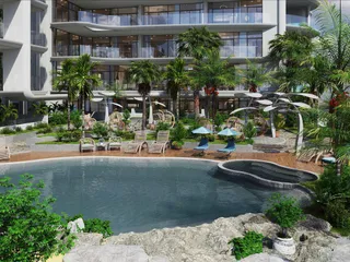 Новый проект Parkside Boulevard с бассейнами, садом и оздоровительным клубом, Arjan — Dubailand, Дубай, ОАЭ