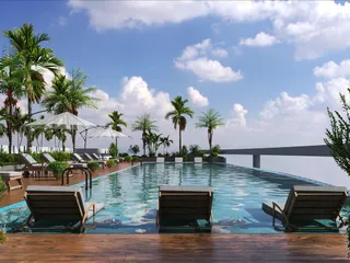 Новый проект Parkside Boulevard с бассейнами, садом и оздоровительным клубом, Arjan — Dubailand, Дубай, ОАЭ