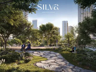 Новые квартиры в высотном комплексе Silva, район Дубай Крик Харбор, ОАЭ