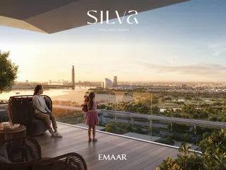 Современные таунхаусы в новом комплексе Silva, район Дубай Крик Харбор, ОАЭ