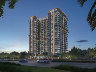 Новый комплекс апартаментов с собственными бассейнами Sky Views в развитом районе IMPZ (Dubai Production City), Дубай, ОАЭ