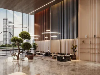 Новый комплекс апартаментов с собственными бассейнами Sky Views в развитом районе IMPZ (Dubai Production City), Дубай, ОАЭ