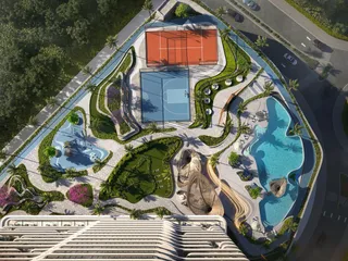 Новая резиденция VELOS с бассейном, коворкингом и фитнес-пространствами рядом с автомагистралями, Motor City, Дубай, ОАЭ