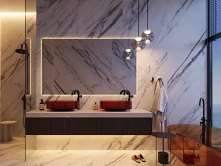 Новый проект VILLA DEL GAVI с 2 инфинити-бассейнами и прямым выходом на пляж, Dubai Islands, Дубай, ОАЭ