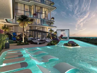 Новый проект VILLA DEL GAVI с 2 инфинити-бассейнами и прямым выходом на пляж, Dubai Islands, Дубай, ОАЭ