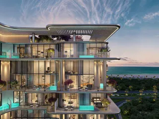 Новый проект VILLA DEL GAVI с 2 инфинити-бассейнами и прямым выходом на пляж, Dubai Islands, Дубай, ОАЭ