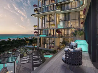 Новый проект VILLA DEL GAVI с 2 инфинити-бассейнами и прямым выходом на пляж, Dubai Islands, Дубай, ОАЭ