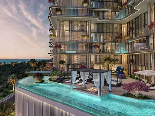 Новый проект VILLA DEL GAVI с 2 инфинити-бассейнами и прямым выходом на пляж, Dubai Islands, Дубай, ОАЭ