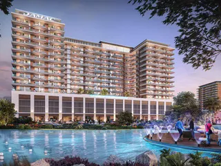Новый проект DAMAC Riverside Views с клубным домом и детским парком приключений в престижном районе Дубая, ОАЭ