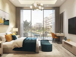 Новый проект DAMAC Riverside Views с клубным домом и детским парком приключений в престижном районе Дубая, ОАЭ