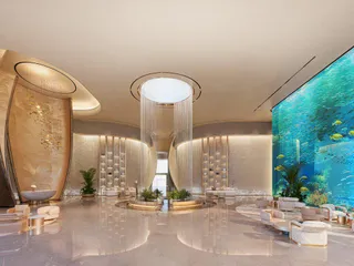 Новая резиденция на берегу океана Breez с бассейнами, лагуной и панорамными видами на море, Dubai Maritime City, Дубай, ОАЭ