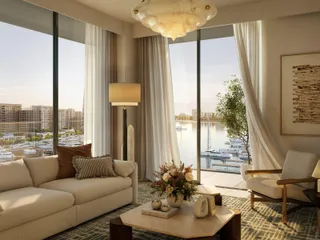 Новый жилой комплекс на берегу моря Aurea с инфинити-бассейном и детскими площадками, Mina Rashid, Дубай, ОАЭ