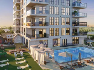 Новый проект Ramada Residences by Wyndham с бассейном и дзен-садом в 5 минутах от побережья, Al Jaddaf, Дубай, ОАЭ