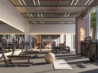 Новый проект Avenew 888 с бассейнами, ресторанами и коворкингом рядом с международным аэропортом, Dubai South, Дубай, ОАЭ