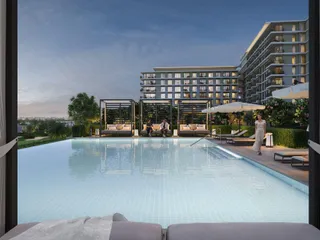 Новый проект Golf Hills с полем для гольфа и бассейнами рядом с международным аэропортом, Dubai South, Дубай, ОАЭ