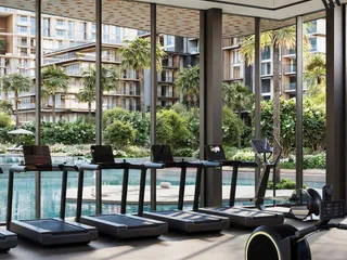 Новый проект City Walk Crestlane 4|5 с бассейнами, лужайками и водными украшениями, Al Wasl, Дубай, ОАЭ