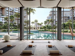 Новый проект City Walk Crestlane 4|5 с бассейнами, лужайками и водными украшениями, Al Wasl, Дубай, ОАЭ