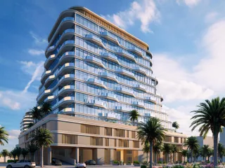 Новый комплекс меблированных апартаментов Zephyra с парком и живописными видами в 7 минутах от Персидского залива, Dubai Islands, ОАЭ