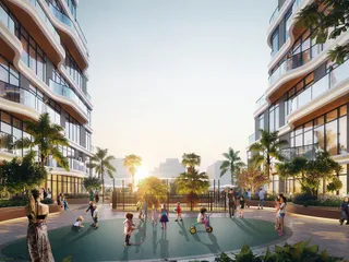 Новый комплекс меблированных апартаментов Zephyra с парком и живописными видами в 7 минутах от Персидского залива, Dubai Islands, ОАЭ