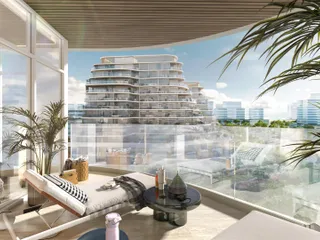 Новый комплекс меблированных апартаментов Zephyra с парком и живописными видами в 7 минутах от Персидского залива, Dubai Islands, ОАЭ