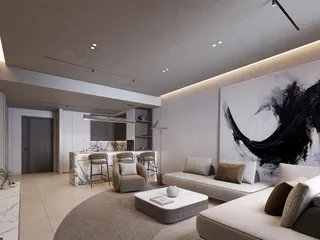 Новый комплекс меблированных апартаментов Zephyra с парком и живописными видами в 7 минутах от Персидского залива, Dubai Islands, ОАЭ