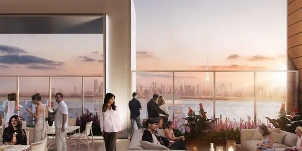 Высотная резиденция Creek Horizon в 500 метрах от нового порта, в оживленном районе Creek Harbour, Дубай, ОАЭ