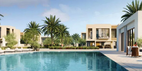 Жилой комплекс Orania с парками и пляжем недалеко от достопримечательностей, район The Valley, Дубай, ОАЭ