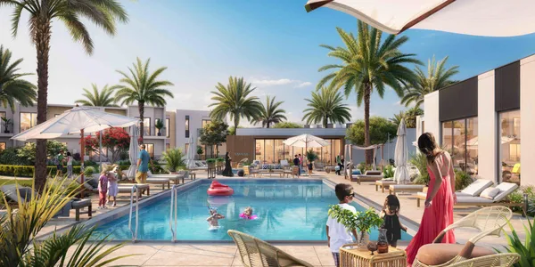 Виллы в жилом комплексе Greenview среди зеленых парков и рядом с гольф-клубом, район Emaar South, Дубай, ОАЭ