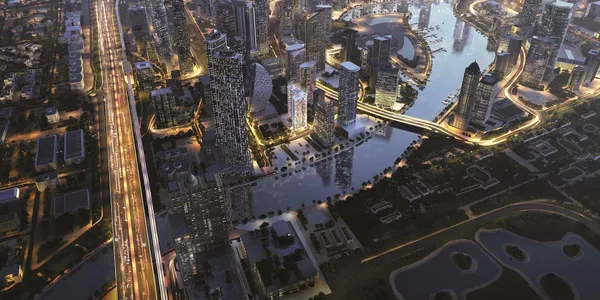 Высотная резиденция Merano Tower с круглосуточной охраной рядом с Бурдж Халифа и Джумейра-Бич, район Business Bay, Дубай, ОАЭ