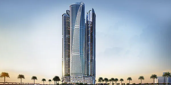Комплекс DAMAC Towers by Paramount Hotels & Resorts с видом на город, в популярном туристическом районе, Business Bay, Дубай, ОАЭ