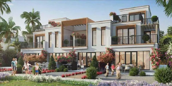 Новая резиденция Mykonos с пляжем и зонами отдыха, Damac Lagoons, Дубай, ОАЭ