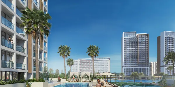 Новая резиденция Riviera IV с пляжами и садами в центре города, MBR City, Дубай, ОАЭ