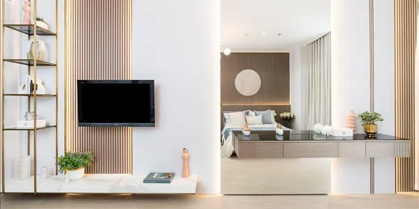 Новая резиденция Q Gardens Loft с бассейном и кинотеатром в районе JVC, в центре Дубая, ОАЭ