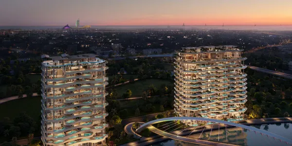 Новая резиденция One Canal с бассейном и спа-центром, Canal Front, Дубай, ОАЭ