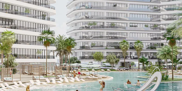 Новые апартаменты под ВНЖ и инвестиции в комплексе The Central Downtown с первоклассной инфраструктурой в районе Arjan, Дубай