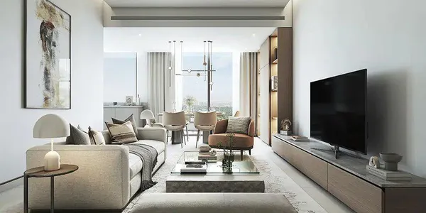 Элитные апартаменты с видом на лагуны и центр города, рядом с пляжем, Nad Al Sheba 1, Дубай, ОАЭ