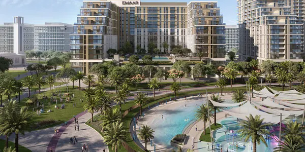 Новая резиденция Parkside Views с бассейнами и зонами отдыха рядом с центром города, Dubai Hills, Дубай, ОАЭ