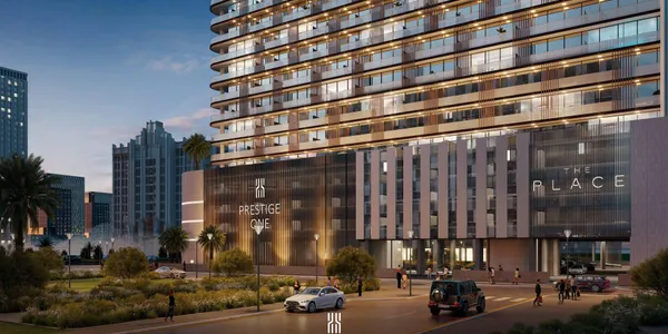 Новая высотная резиденция The Place рядом с гольф-клубами, Dubai Sports City, Дубай, ОАЭ