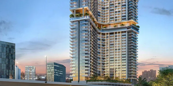 Новый комплекс меблированных апартаментов Rove Home Marasi Drive с бассейнами и коворкингом в центре района Business Bay, Дубай, ОАЭ