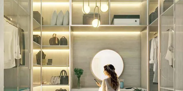 Малоэтажный жилой комплекс в окружении лагун и садов, в живописном зелёном районе Damac Hills, Дубай, ОАЭ