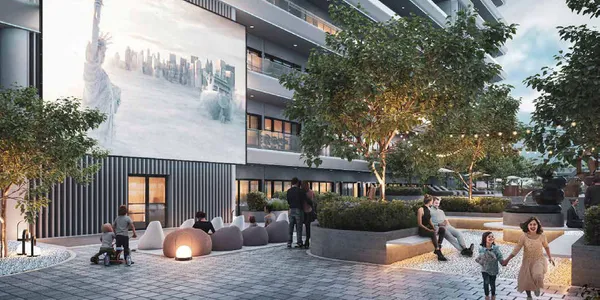 Жилой комплекс с бассейном, тренажёрным залом и кинотеатром, в зелёном жилом квартале Damac Hills 2, Дубай, ОАЭ